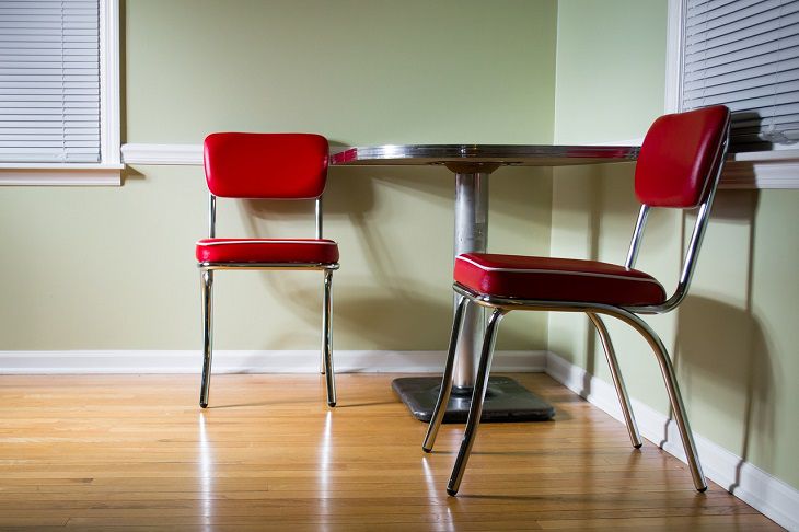 Chrome Chair and Table Legs Are Rusted: Here's How to Remove It Table and chairs