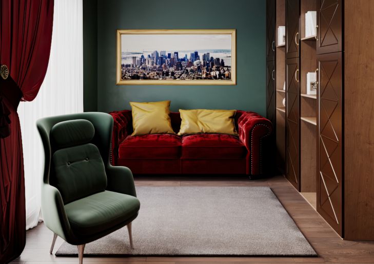 How to decorate an apartment to make repairs less often: 3 design tricks interior