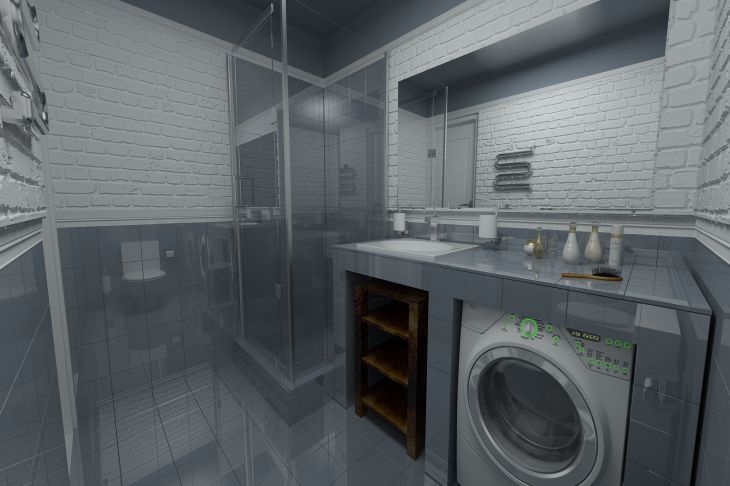 Why you can't install a small inspection hatch in the bathroom: obvious reasons Bathroom