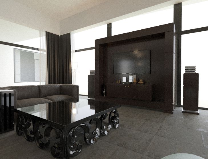 What table to put in a small room: an interesting design technique interior