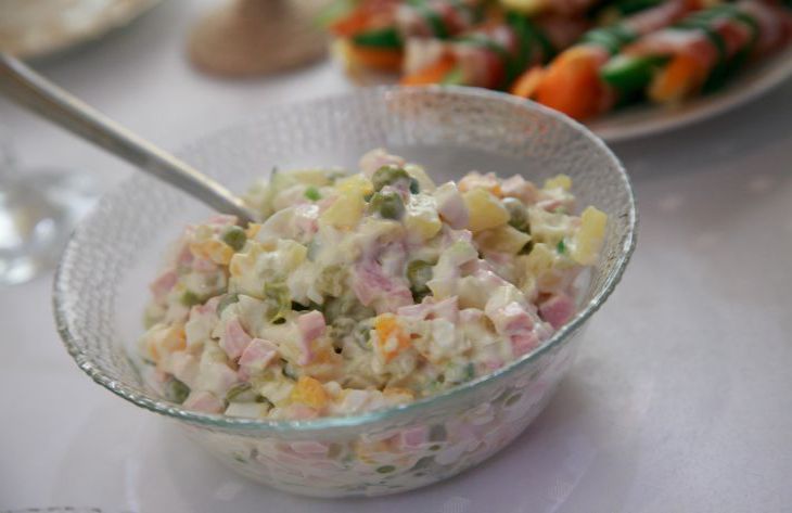 How to improve the taste of Olivier salad: simple rules revealed Olivier salad