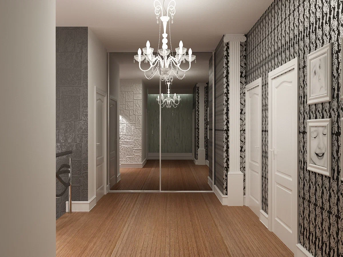 How to stylishly decorate a hallway in an apartment: a universal method Corridor