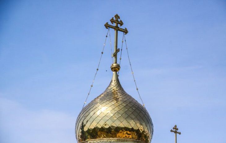 Never take this from a church, otherwise you will get into trouble. church