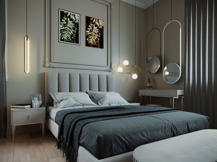 A common mistake when decorating a room: why you can’t hang pictures at the same height - a designer’s explanation interior