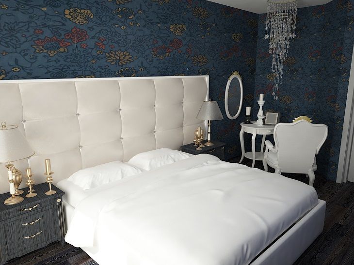 What wallpaper should not be pasted in the bedroom: you will regret it a lot, and here's why bedroom