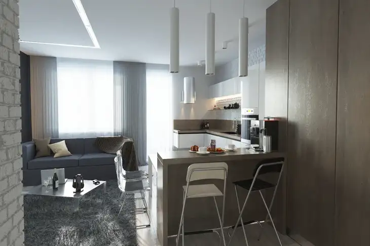 3 mistakes in decorating a studio apartment: they give designers nightmares Room