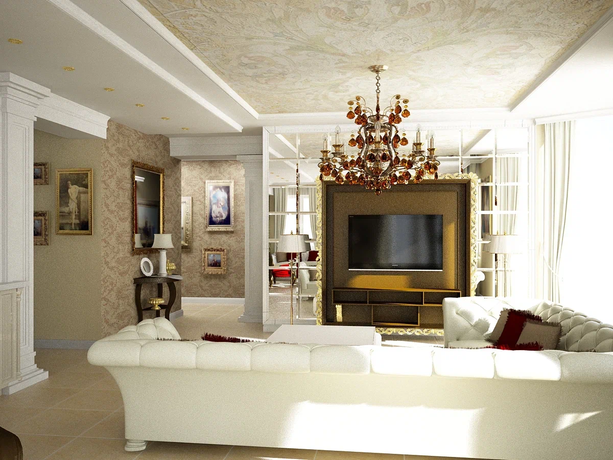 How to Visually Enlarge a Small Room: A Few Design Tricks Interior