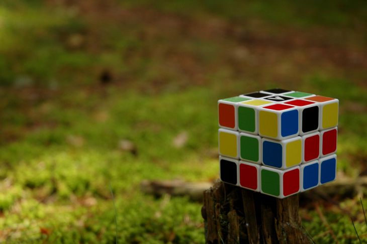 What does the smallest Rubik's Cube look like? Rubik's Cube