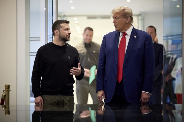 Zelensky said that under Trump the conflict in Ukraine will end faster Zelensky and Trump