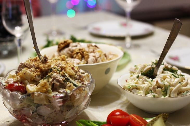 Traditional New Year's dishes that won't harm you have been named food