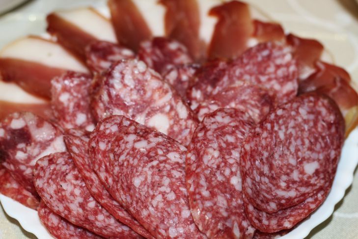 What happens if you eat one and a half slices of sausage every day sausage