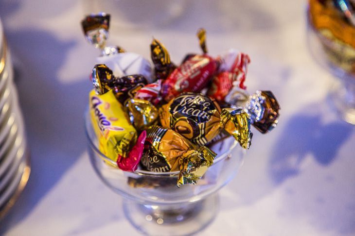 Elderly people warned about unhealthy eating habits candies